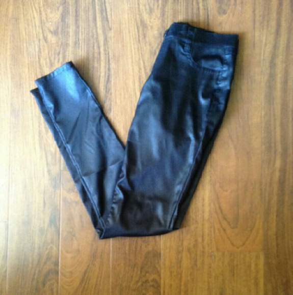 Faux Leather Pants