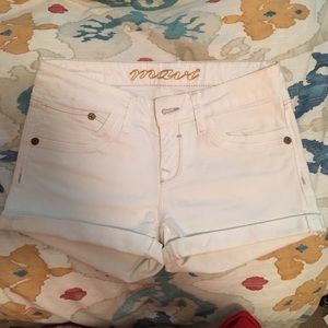 Mavi white shorts