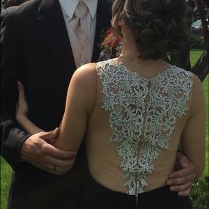 Black LaFemme Prom Dress