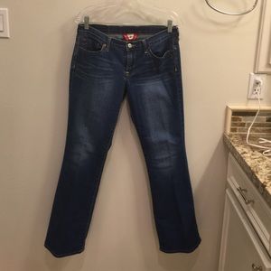 Lucky blue jeans