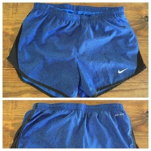 Blue Nike Running Shorts