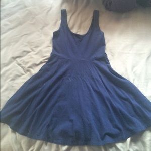 Navy blue sundress