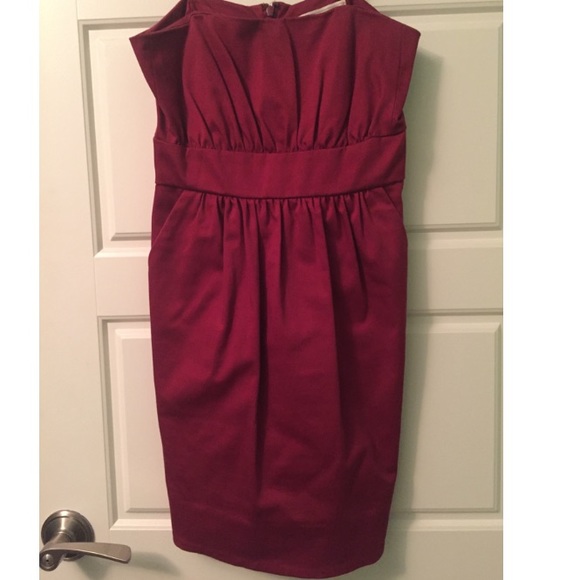 BCBG strapless dress