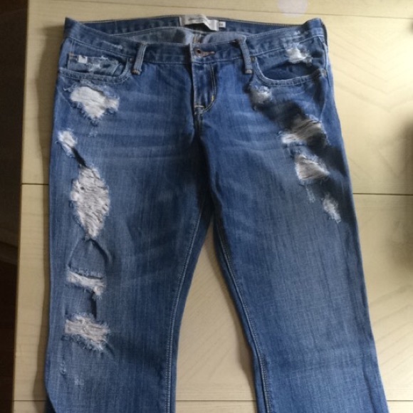 Abercrombie Distress Jeans