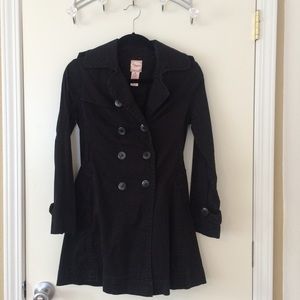 Black Medium Candie's Coat