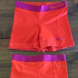 Nike Pro spandex Shorts