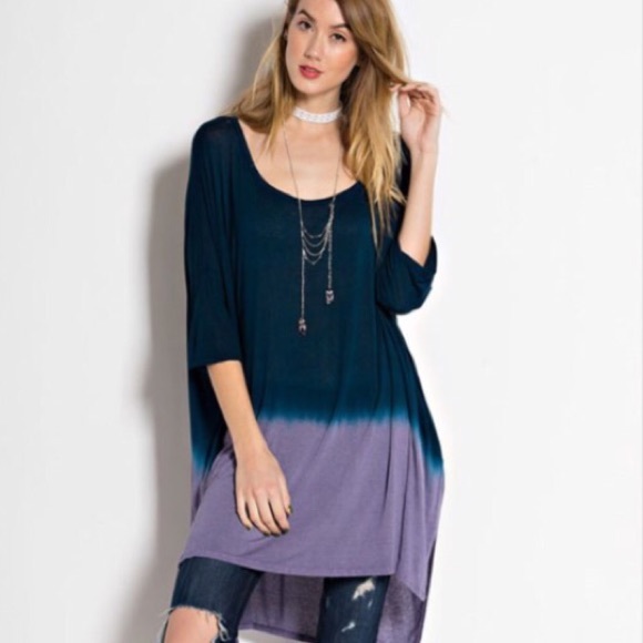 DIP DYE TUNIC - Picture 4 of 4