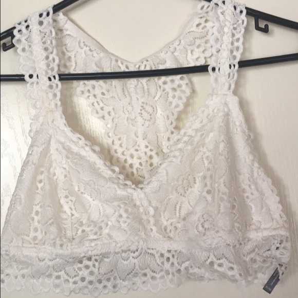 White Racerback Bandeau