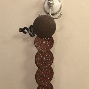 Brown leather belt.  NWT.