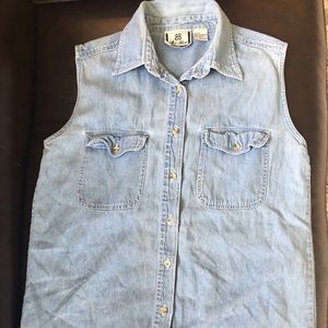 Denim Tank Top