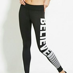 "Believe" Leggings