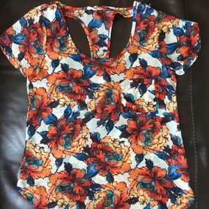 Floral Razorback Shirt
