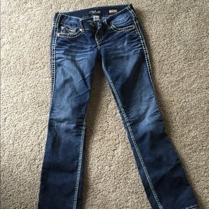 Silver Bootcut dark wash jeans