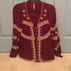 Free people flowy top