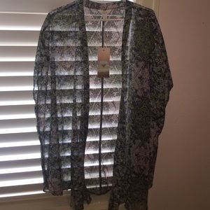 NEW Nordstrom Sun & shadow kimono/cardigan