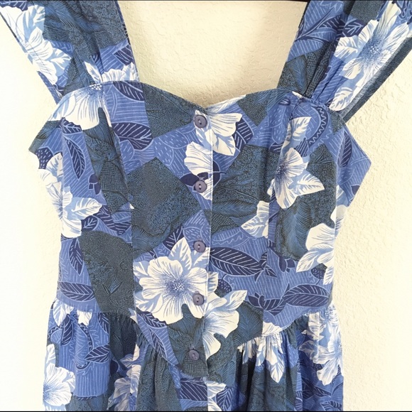 ❌ SOLD Vintage tropical print sundress - Picture 3 of 4