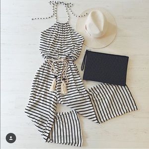 Cute striped romper!!