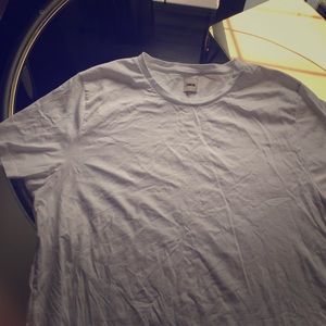Men's white t-shirt