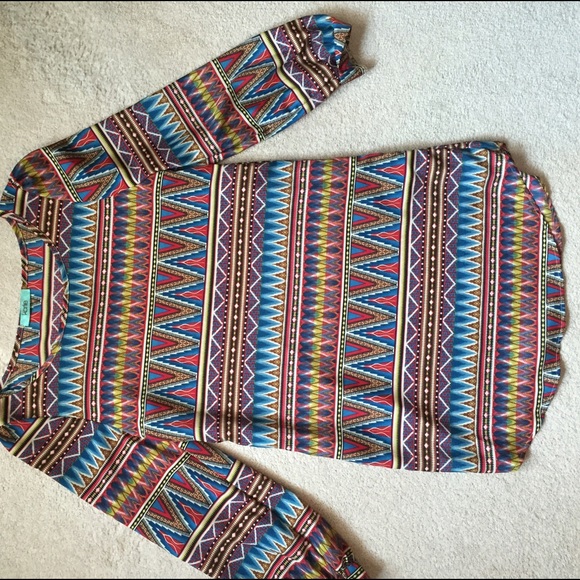 Karlie long sleeve dress