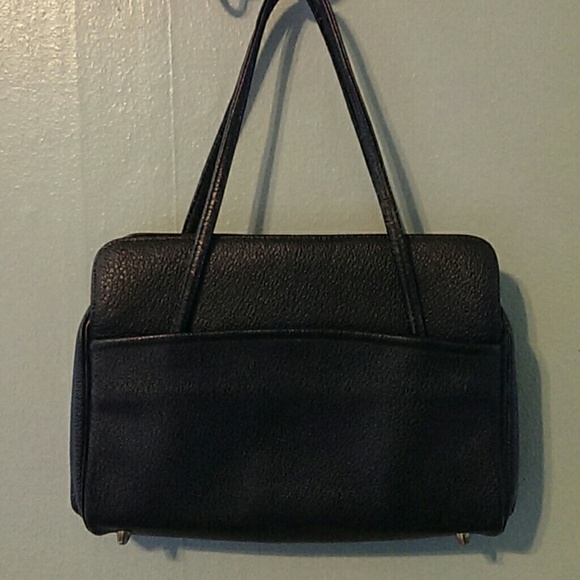 Antique 6 Pocket Accordion Purse