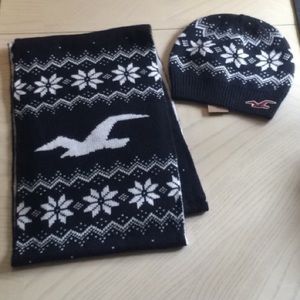 Hollister Scarf & Hat Set