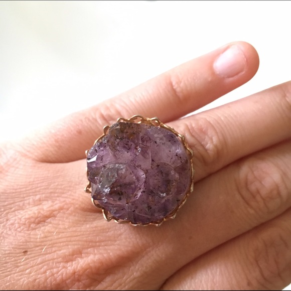 Oversized Stone Ring
