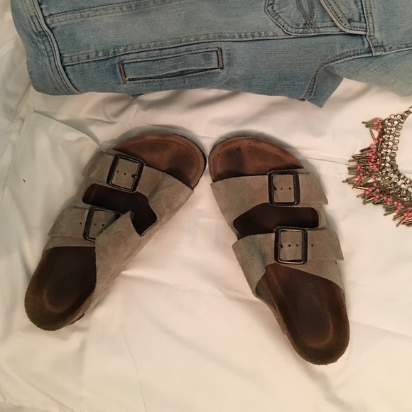 Tan Suede Birkenstock