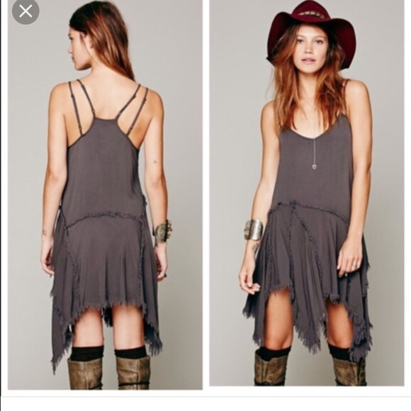 Free People Gray Dress
