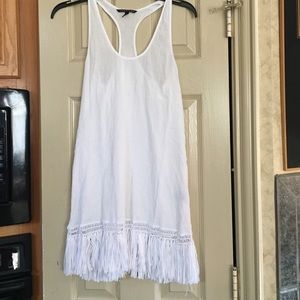 Victoria's Secret white swim cover up