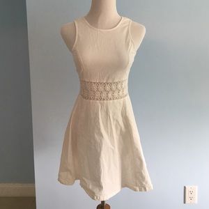 Tobi White Flower Dress Small