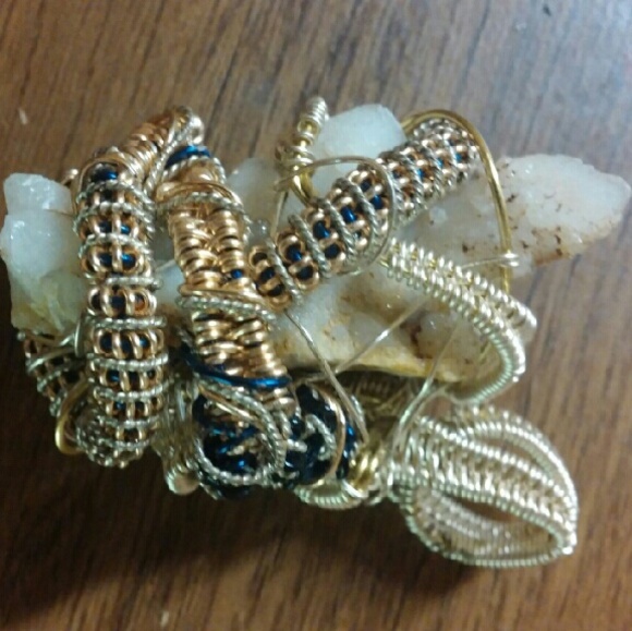Spirit Amethyst Cluster Wire Wrap - Picture 1 of 4