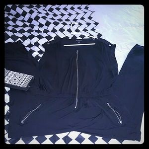 Sleeveless Black Jumpsuit