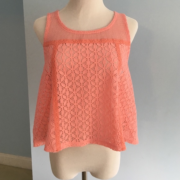 Free people pink top NEW WITH TAGS LARGE