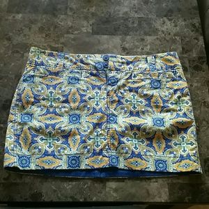 Old Navy mini skirt.