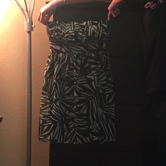 Twenty One black and white short dress