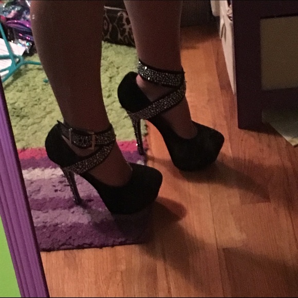 Spiked stilettos