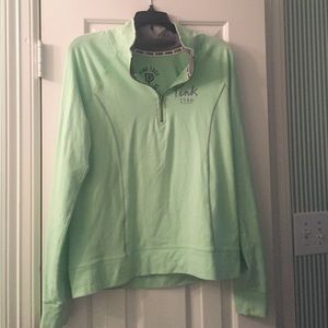 Pink Victoria Secret Pullover shirt/jacket