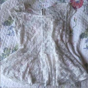 American Eagle Peplum Top!