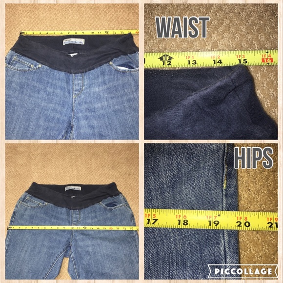 ‼️SOLD‼️⚡️REDUCED⚡️Old Navy Maternity Jeans - Picture 3 of 4