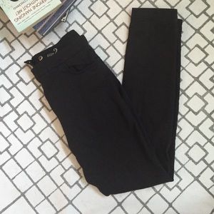 J.Crew Super Skinny Black Ankle Jeans