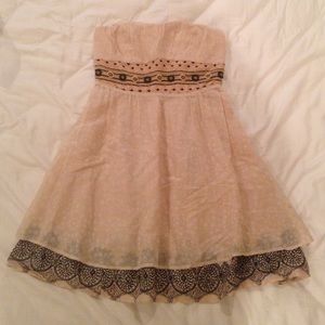 Strapless Free People Dress