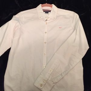 Vineyard Vines White Button Up