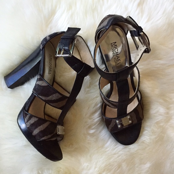 MICHAEL Michael Kors Shoes - Animal Print Sandals | Michael Kors MICHAEL Michael Kors Shoes - Animal Print Sandals | Michael Kors