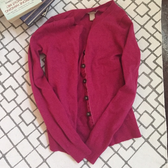 Banana Republic Pink Cardigan