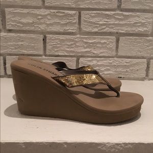Colin Stuart Wedge Flip Flop