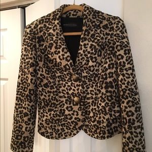 Dana Buchman Leopard Jacket