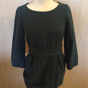 J. Crew A-line Dress. Hunter Green