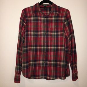 Ralph Lauren Plaid Flannel