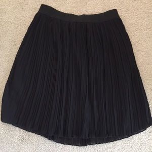 Black Ruffle Skirt