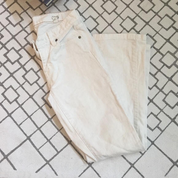 J.Crew White Jeans